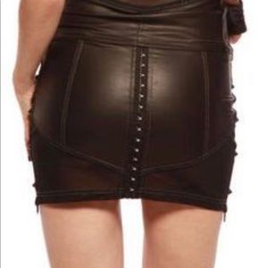 Lip Service Desensitized Mini Skirt